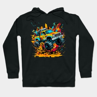 Monster Trucks Are My Jam - Monster Truck Hoodie